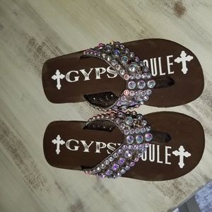 Gypsy Soule sandals used once for a photo shoot